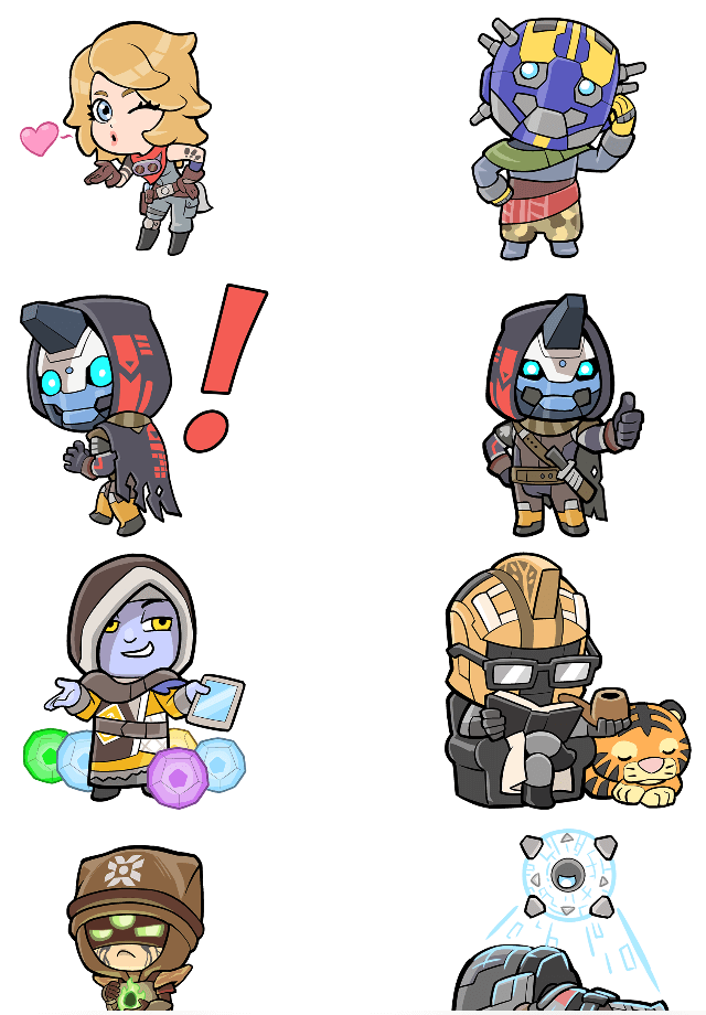 Destiny stickers have arrived!